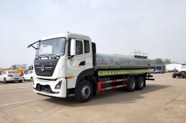 國六【18立方】東風天龍后雙橋 灑水車
